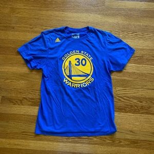 Vintage Adidas Golden state warriors Stephen Curry t shirt